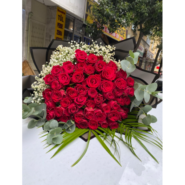 50 KIRMIZI GÜL